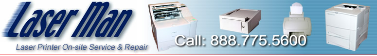 Laserman - on-site laser printer service and repair FAIRFIELD COUNTY CT